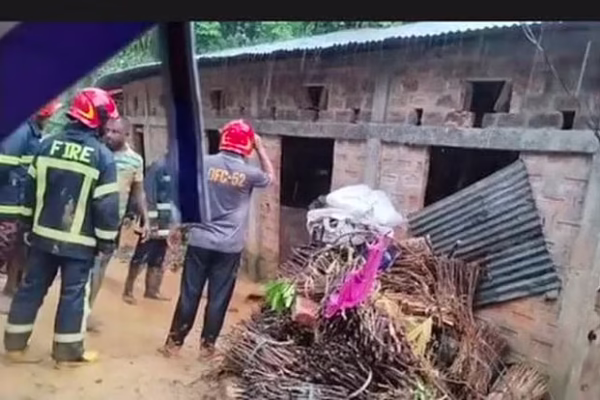 সিলেটে ভয়াবহ ভূমিধসে一家র চারজনের মর্মান্তিক মৃত্যু পাহাড় ধস সিলেট