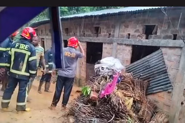 পাহাড় ধস সিলেট